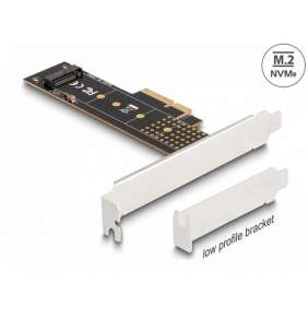 Delock PCI Express x4 Karta na 1 x interní NVMe M.2 Key M 110 mm - Low Profile