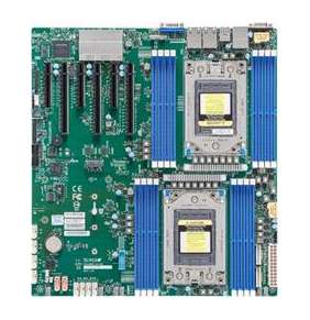 Supermicro  Dual AMD EPYC 7003/7002 Series CPUs, 10 SATA3, 2 SATADOM, 4 NVMe, Dual 10Gb LAN ports, 1 dedicated IPMI