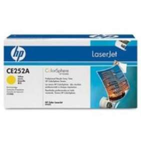 HP 504A Yellow LJ Toner Cart, CE252A (7,000 pages)