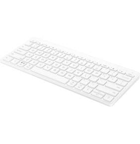 HP 350 Compact Multi-Device Keyboard White - CZ&SK lokalizace - kompaktní klávesnice BT pro více zařízení