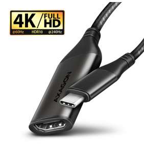 AXAGON RVC-HI2M, USB-C -  HDMI 2.1 redukce / kabel 0,25m, 4K/60Hz