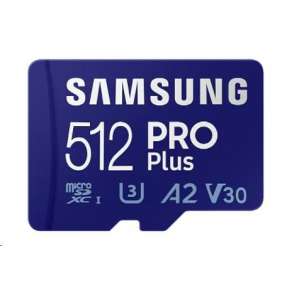 Samsung micro SDXC 512GB PRO Plus + SD adaptér
