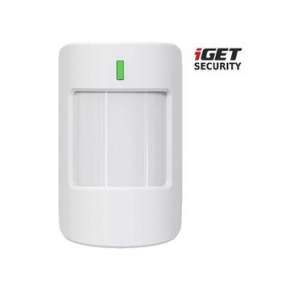 iGET SECURITY EP1 - Bezdrátový pohybový PIR senzor pro alarm iGET SECURITY M5, dosah 1km