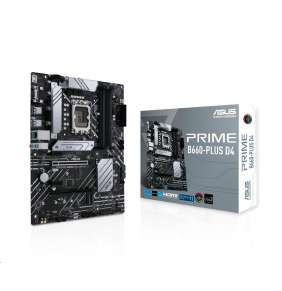 ASUS PRIME B660-PLUS D4 / B660 / LGA1700 / 4x DDR4 / M.2 / USB-C / HDMI / DP / D-Sub / ATX