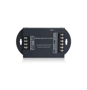 Zosilovač pre RGB LED pásy 12V,24V - 3x8A