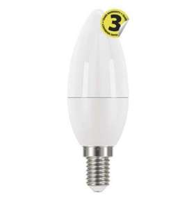 Emos LED žárovka CANDLE, 6W/40W E14, CW studená bílá, 470 lm, Classic A+