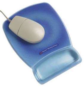 3M Podložka pod myš s oporou zápěstí - modrá (MWJ309BE)