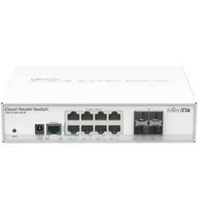 MIKROTIK RouterBOARD Cloud Router Switch CRS112-8G-4S-IN + L5 (400MHz  128MB RAM  8x GLAN  4x SFP)