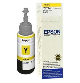 Epson inkoustová náplň/ C13T67344A/ FOTO L800/ 70ml/ Žlutá