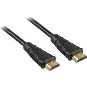 PremiumCord HDMI High Speed + Ethernet kabel, zlacené konektory, 3m 