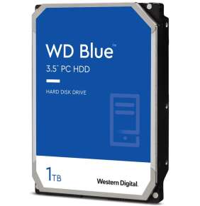 WD BLUE 1TB / WD10EZEX / SATA 6Gb/s / Interní 3,5" / 7200rpm / 64MB