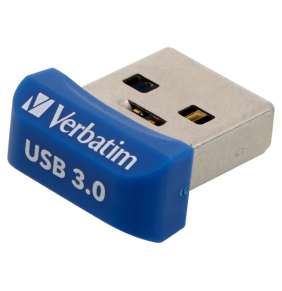 VERBATIM Flash disk Store 'n' Stay NANO/ 32GB/ USB 3.0/ modrá