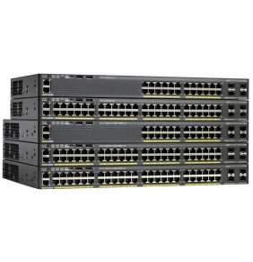 Cisco Catalyst C2960X-24TS-L switch, 24x 10/100/1000 + 4x SFP, L3