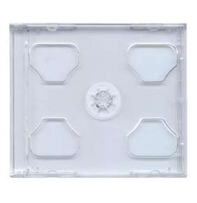 COVER IT box jewel + tray/ plastový obal na 2 CD/ 10mm/ čirý