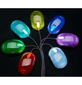 Crono CM646- optická myš, 7 variant barevného podsvícení, USB