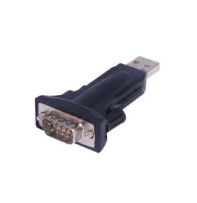 PremiumCord USB 2.0 - RS 232 převodník krátký, osazen chipem od firmy FTDI