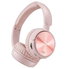 Swissten Bluetooth Stereo Sluchátka Trix Růžové