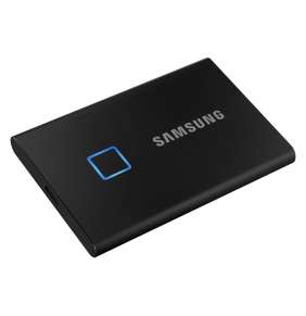 SAMSUNG Portable SSD T7 Touch 2TB / USB 3.2 Gen 2 / USB-C / Externí / Černý