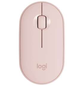 Bezdrôtová myš Logitech Pebble M350, ružová