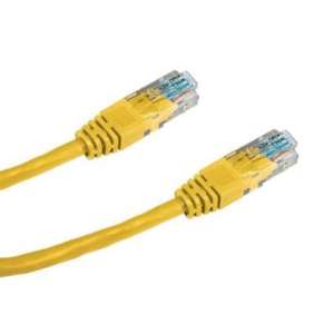 DATACOM Patch kabel UTP CAT5E 3m žlutý