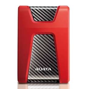 ADATA HD650 2TB HDD / Externí / 2,5" / USB 3.1 / červený