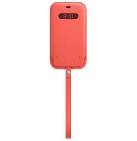 Apple iPhone 12 Pro Max Leather Sleeve with MagSafe - Pink Citrus