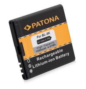 PATONA baterie pro mobilní telefon Nokia BL-5K 1300mAh 3,7V Li-Ion