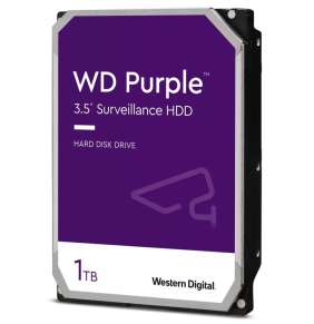 WD Purple Surveillance 3,5" HDD 1,0TB 5400 RPM 64MB SATA 6Gb/s 