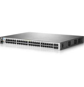 HPE Aruba Switch 2530-48G-PoE+ Switch 48 x 10/100/1000 + 4 x 10G SFP+, L2/L3 SNMP management, montáž do racku