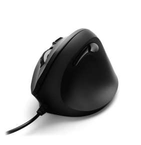 HAMA myš EMC-500/ drátová/ optická/ 1800 dpi/ vertikální/ ergonomická/ 6 tlačítek/ USB/ černá