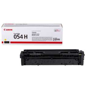 Canon originální toner CRG-054H Y, žlutý, 2300str., 3025C002, high capacity, Canon i-SENSYS LBP621Cw, 623Cdw, MF641Cw,