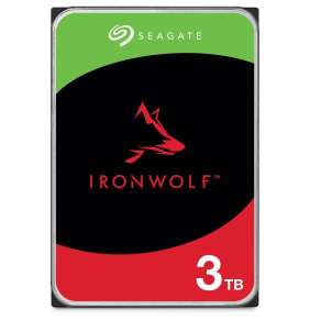 Seagate IronWolf, NAS HDD, 3TB, 3.5", SATAIII, 256MB cache, 5.400RPM