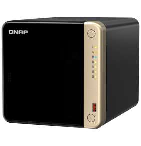QNAP TS-464-4G (4core 2,9GHz, 4GB RAM, 4xSATA, 2x M.2 NVMe slot, 1xPCIe, 1xHDMI 4K, 2x2,5GbE, 4xUSB)