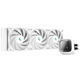 DEEPCOOL vodní chladič LS720 / 3x120 mm fan / ARGB / Intel i AMD / bílý