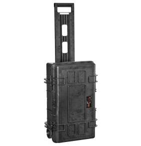 Doerr odolný vodotěsný kufr Explorer 5221 Black PH (52x29x21 cm, Foto XL/kolečka/madlo, 4,5kg)