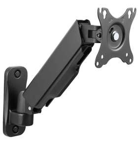 Neomounts  WL70-440BL11 / wall mounted gas spring monitor arm (2 pivots VESA 100x100) / Black
