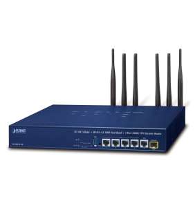 Planet VR-300FW-NR 5G Enterprise router/firewall VPN/VLAN/QoS/HA/AP kontroler, 1xWAN(SD-WAN), 4xLAN, 1xSFP, WiFi802.11ax