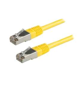 XtendLan Patch kabel Cat 5e FTP 1m - žlutý