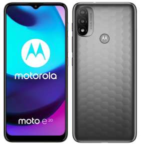 Motorola Moto E20 - Graphite   6,5" / Dual SIM/ 2GB/ 32GB/ LTE/ Android 11