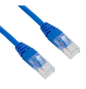 XtendLan Patch kabel Cat 5e UTP 1m - modrý