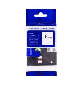 PRINTLINE kompatibilní páska s Brother TZE-511, TZ-511, 6mm, černý tisk/modrý podklad