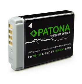 PATONA baterie pro foto Canon NB-13L 1010mAh Li-Ion Premium