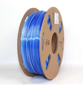 Tlačová struna (filament) GEMBIRD, PLA, 1,75mm, 1kg, silk ice, ladovo modrá/tmavo modrá