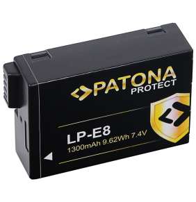 PATONA baterie pro foto Canon LP-E8/LP-E8+ 1300mAh Li-Ion Protect