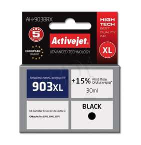 Atrament ActiveJet pre HP T6M15A (no.903XL) AH-903BRX Black 30ml