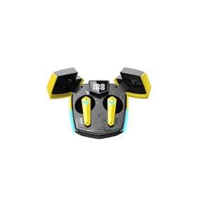 Canyon GTWS-2, Doublebee, herné True Wireless Bluetooth slúchadlá do uší, nabíjacia stanica v kazete, žlté
