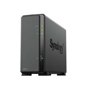 Synology™   DiskStation DS124   (1x HDD, 4jadro CPU, 1GB RAM,  1xGLAN, 2x USB3.2Gen1)