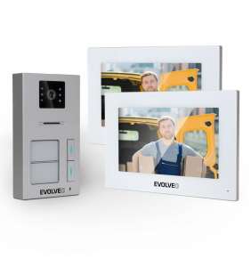 EVOLVEO DoorPhone AP2-2, drátový videotelefon pro dva byty s aplikací