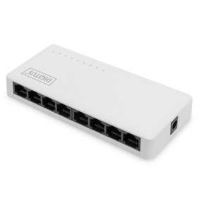 DIGITUS Gigabit Ethernet Switch 8-port, unmanaged, Desktop