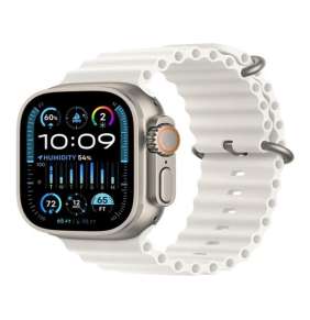 Apple Watch Ultra 2/49mm/Titan/Sport Band/White Ocean